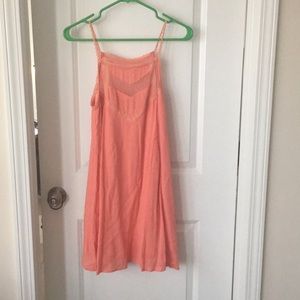 Peach dress